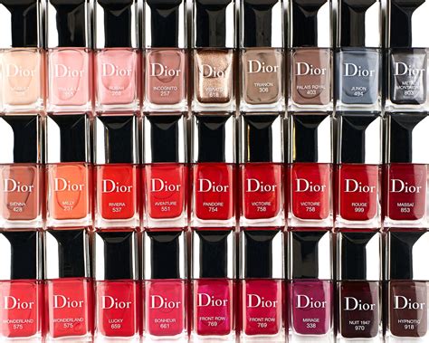 christian Dior nail varnish